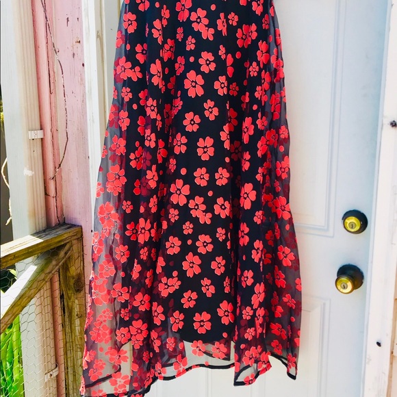 Vintage Poppy Flower Dress Hand Made - Picture 8 of 8